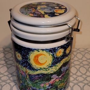 Vincent Van Gogh Starry Night Large Ceramic Jar